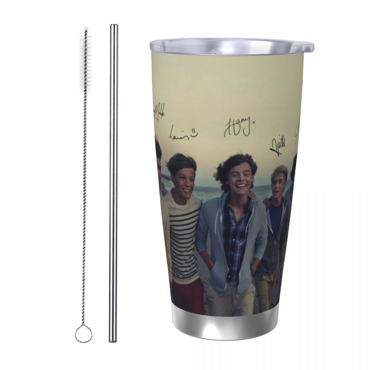 Stainless Steel Straw - O-One-D-Directions 20oz Stainless Steel Car Mug