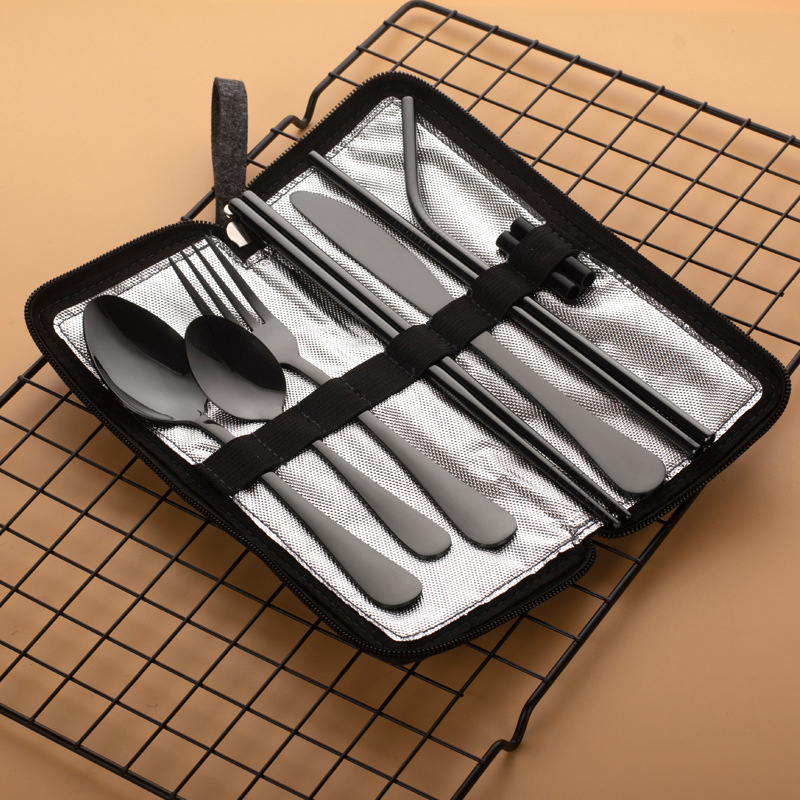 Bamboo Cutlery Travel - New 10pcs Portable Utensils Travel Camping