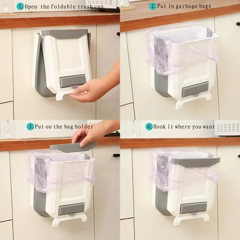 Wall‑Mounted Slim Collapsible  - огляд і ціна Compost Bin Countertop