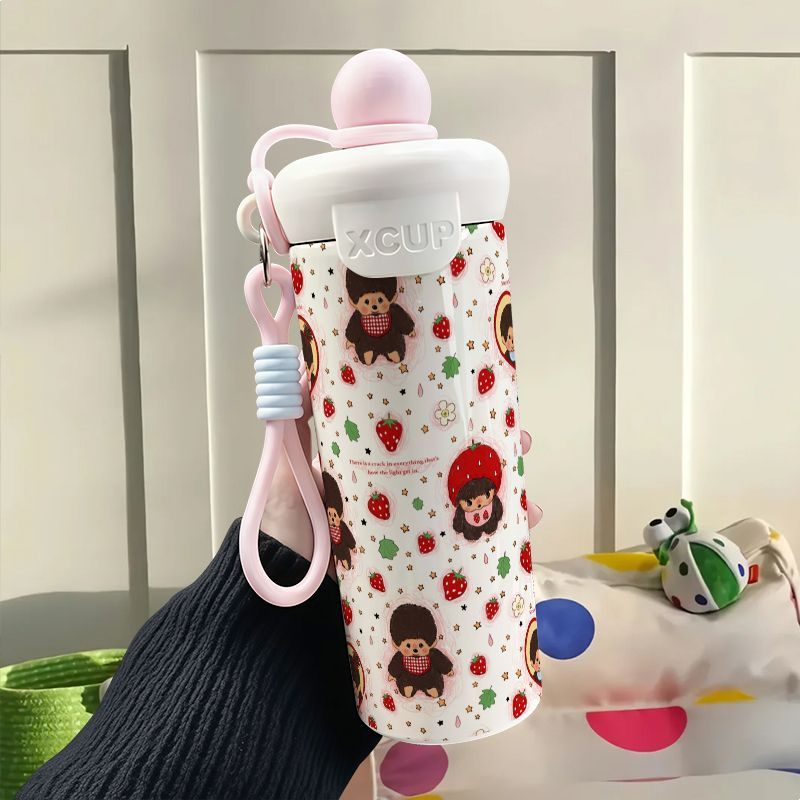 Monchhichi Cute Graffiti Stain - огляд і ціна Stainless Steel Straw