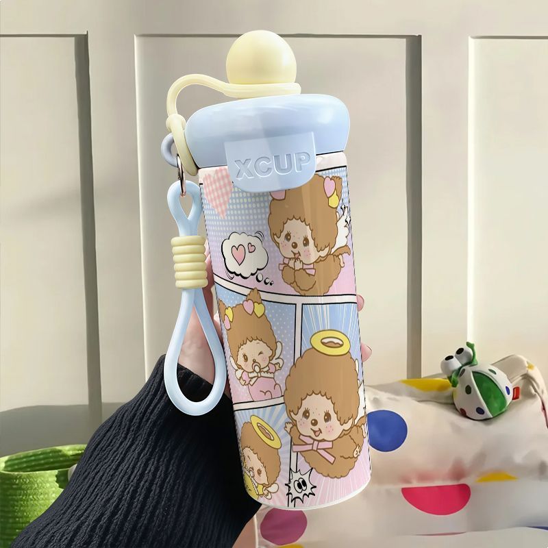 Monchhichi Cute Graffiti Stain - огляд і ціна Stainless Steel Straw