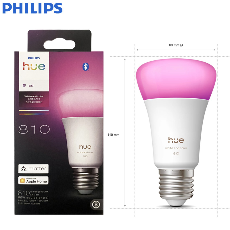Philips Hue E27 A60 White and  - огляд і ціна Philips Bulb Hue