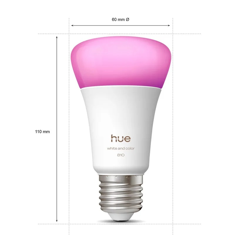 Philips Hue E27 A60 White and  - огляд і ціна Philips Bulb Hue