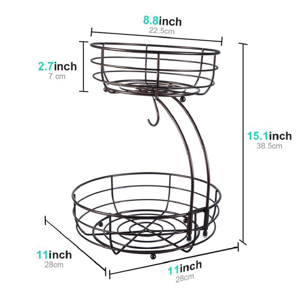 LMETJMA 2-Tier Countertop Frui - огляд і ціна Compost Bin Countertop