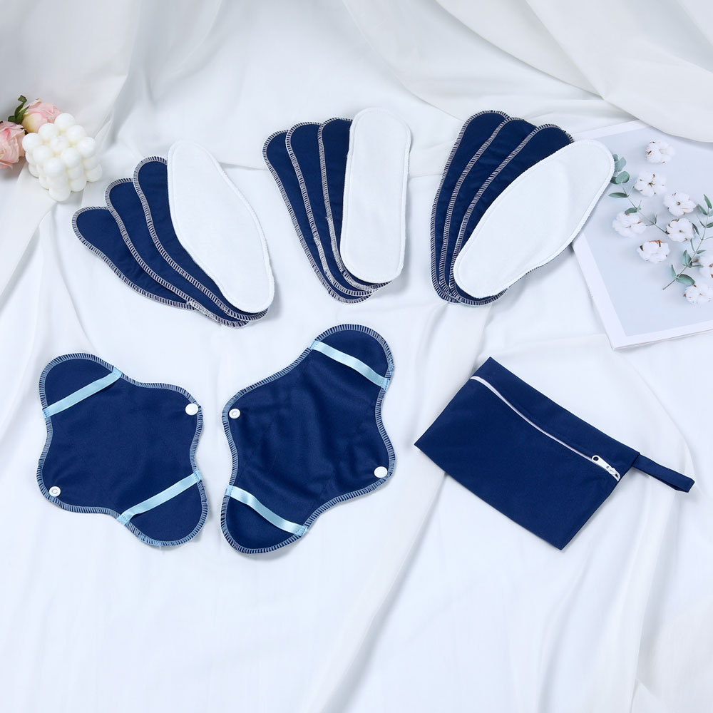 15Pc Reusable Washable Cloth S - огляд і ціна Cloth Pad Reusable