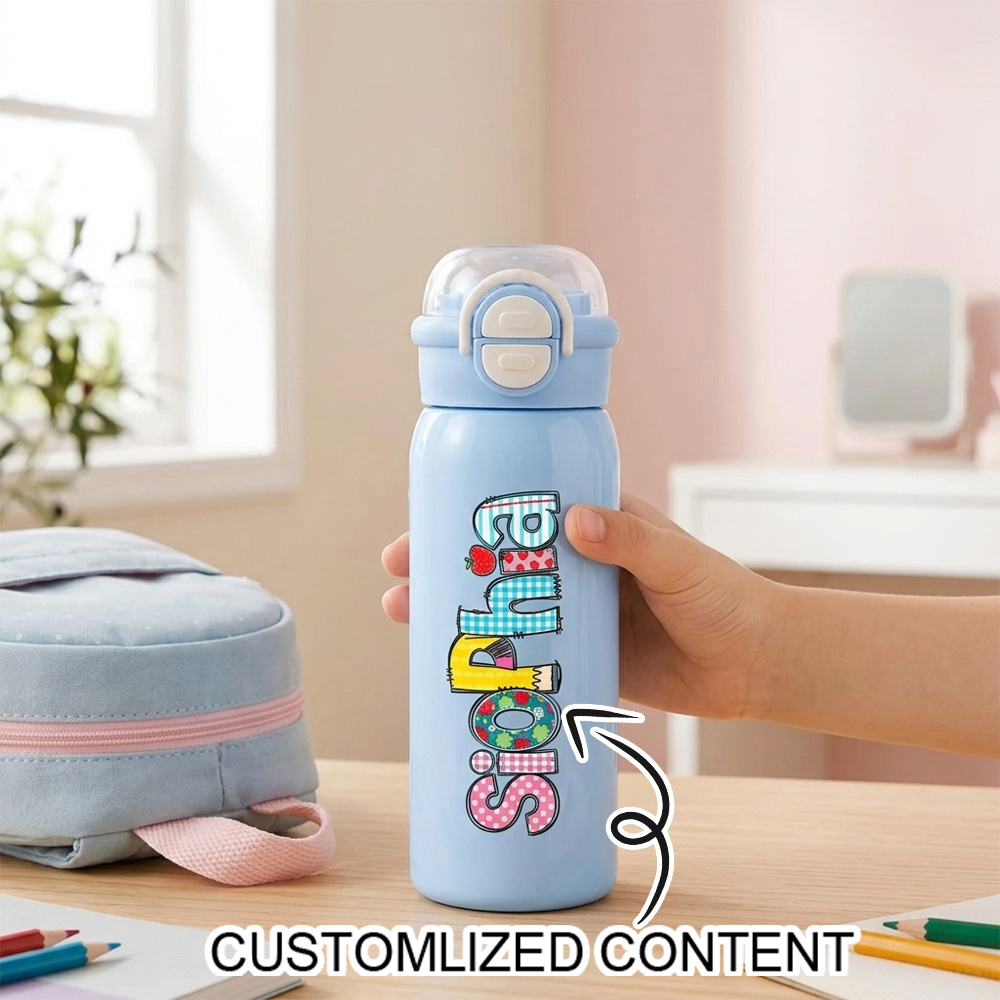 Custom Name Kids Insulated Wat - огляд і ціна Stainless Steel Straw