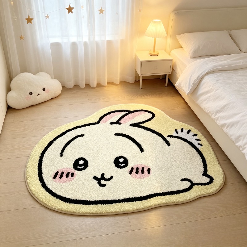 -Chiikawa！！！ Cartoon Rug Anime - огляд і ціна Sustainable Living Products