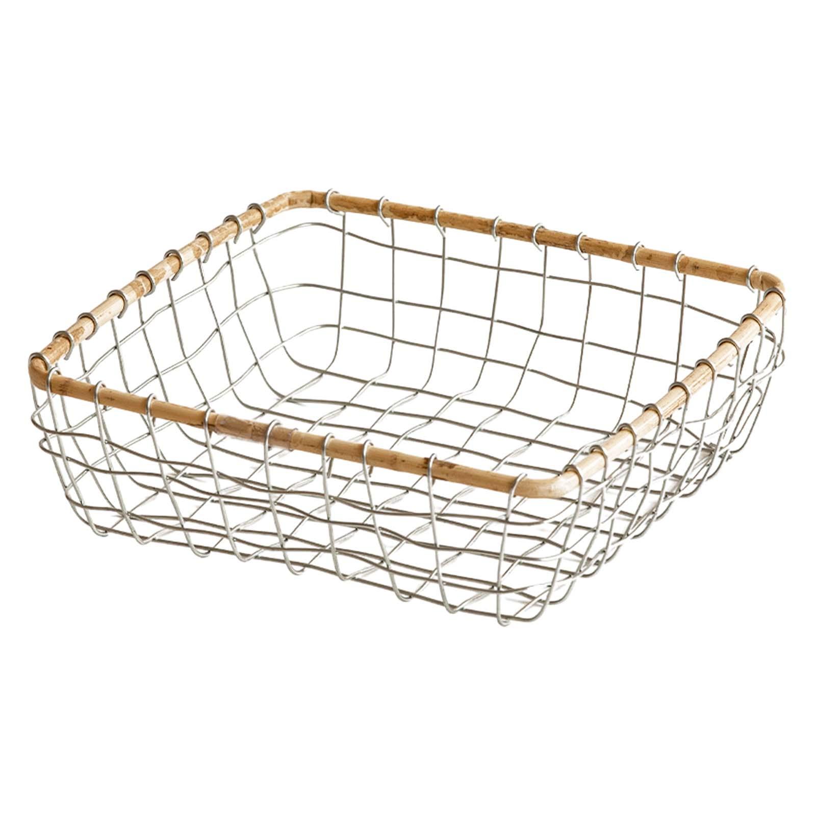 Fruit Basket Wire Basket Desk  - огляд і ціна Compost Bin Countertop