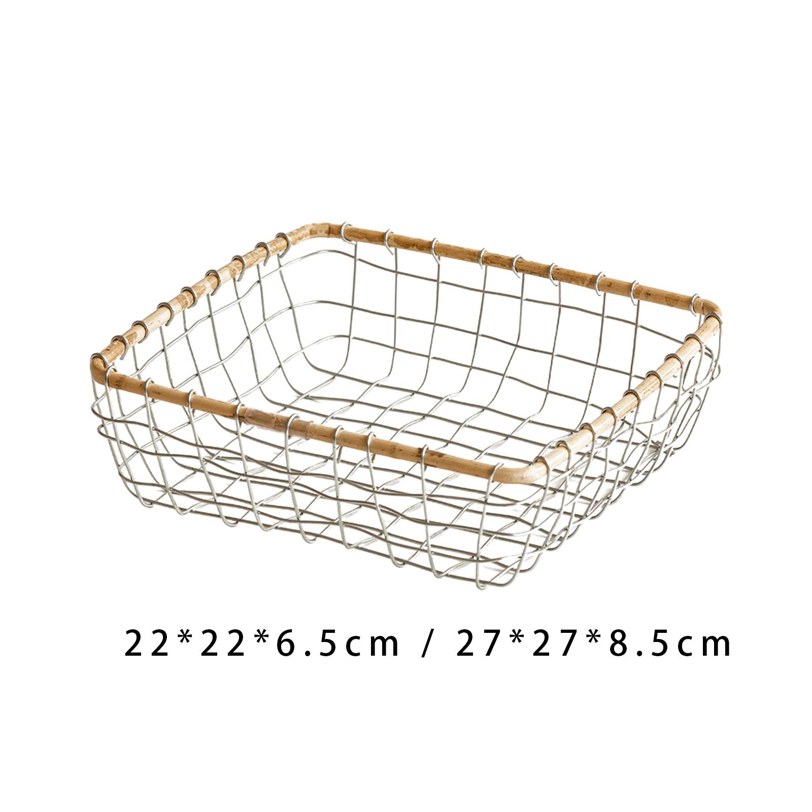 Fruit Basket Wire Basket Desk  - огляд і ціна Compost Bin Countertop