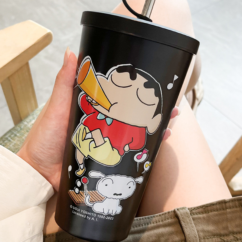 Anime Crayon Shinchanss Stainl - огляд і ціна Stainless Steel Straw