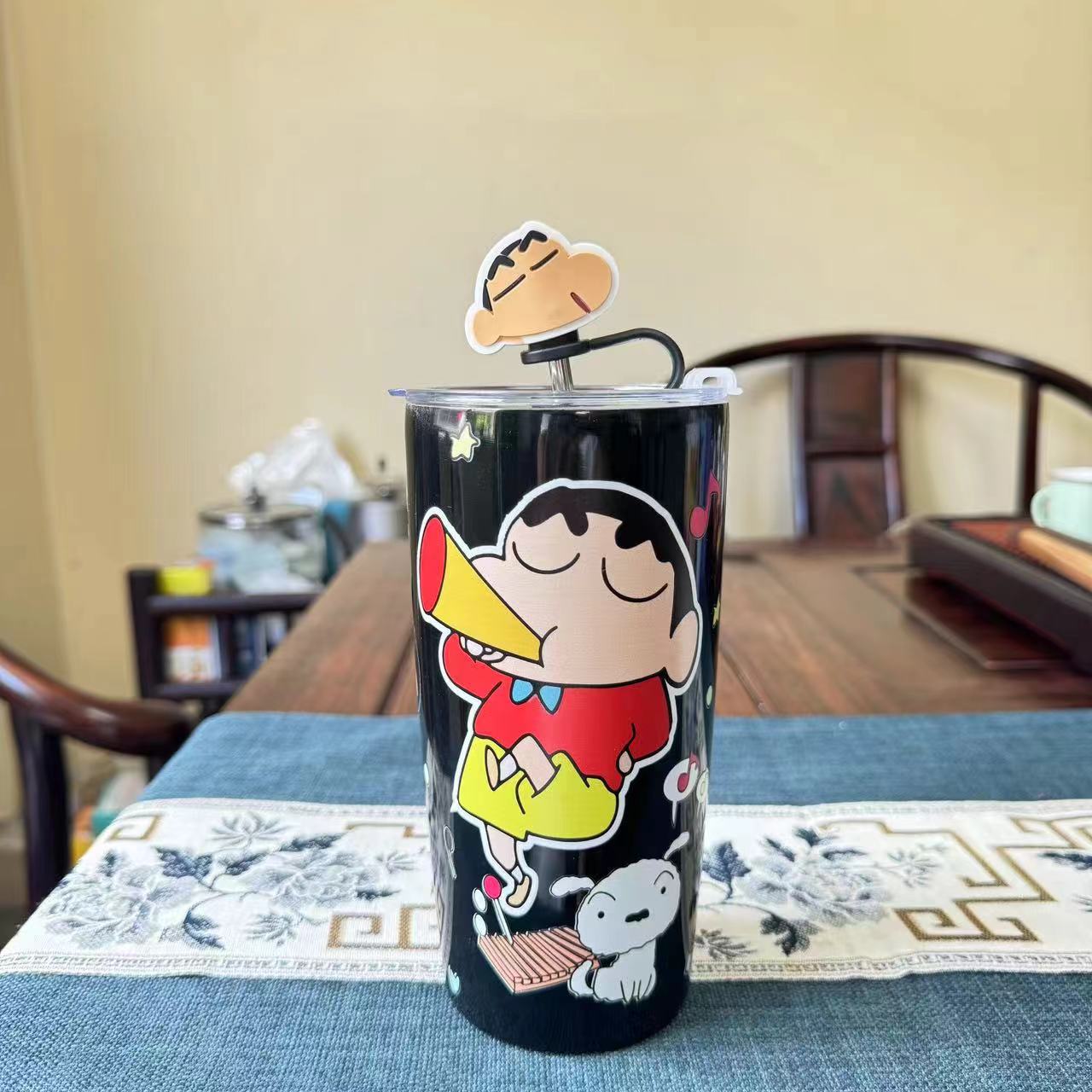Anime Crayon Shinchanss Stainl - огляд і ціна Stainless Steel Straw