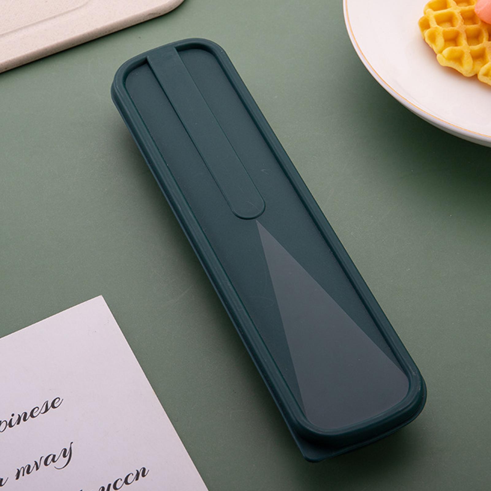 Portable Tableware Storage Box - огляд і ціна Bamboo Cutlery Travel