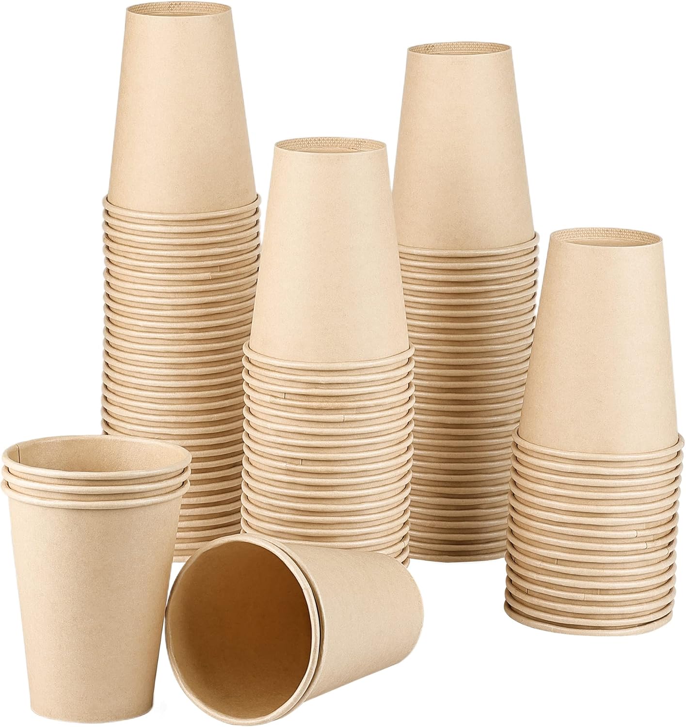 8 oz Bamboo Fiber Paper Cups B - огляд і ціна Bamboo Cutlery Travel