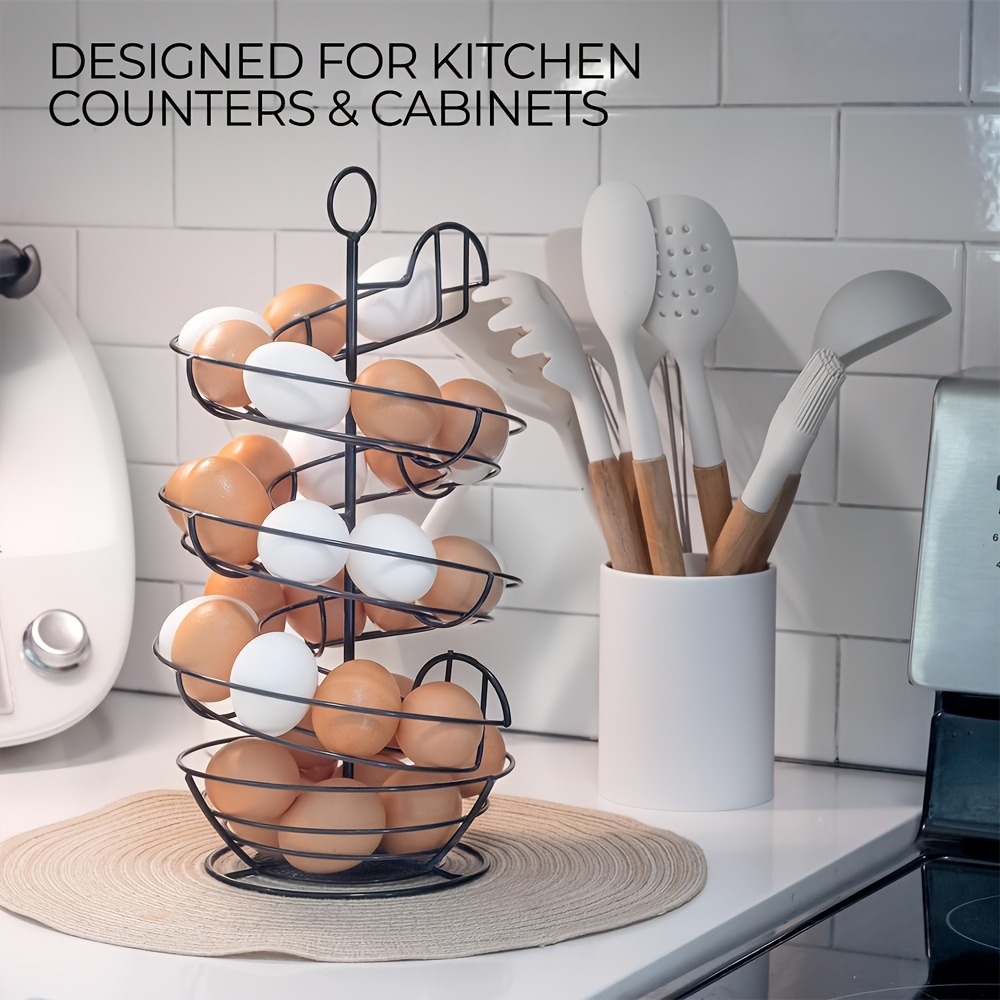 Metal Wire Spiral Egg Holder,  - огляд і ціна Compost Bin Countertop
