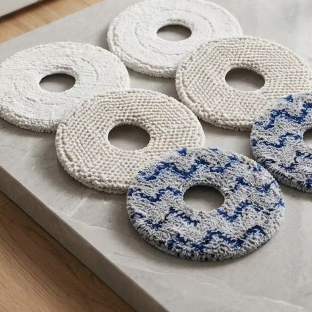 6pcs Microfiber Mop Pads Compa - огляд і ціна Cloth Pad Reusable