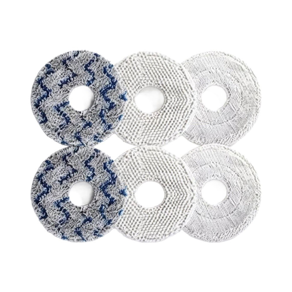 6pcs Microfiber Mop Pads Compa - огляд і ціна Cloth Pad Reusable