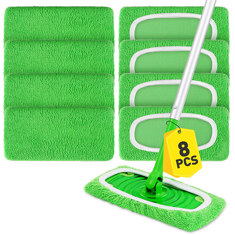Elastic Microfiber Mop Replace - огляд і ціна Cloth Pad Reusable