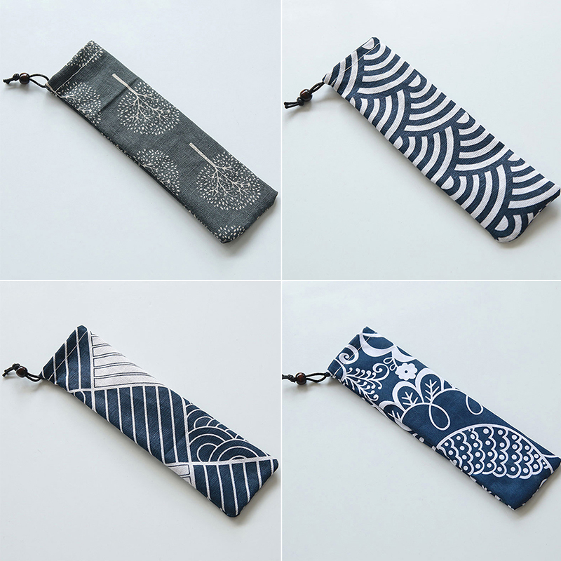 【K】Japan Style Cutlery Bag Reu - огляд і ціна Bamboo Cutlery Travel