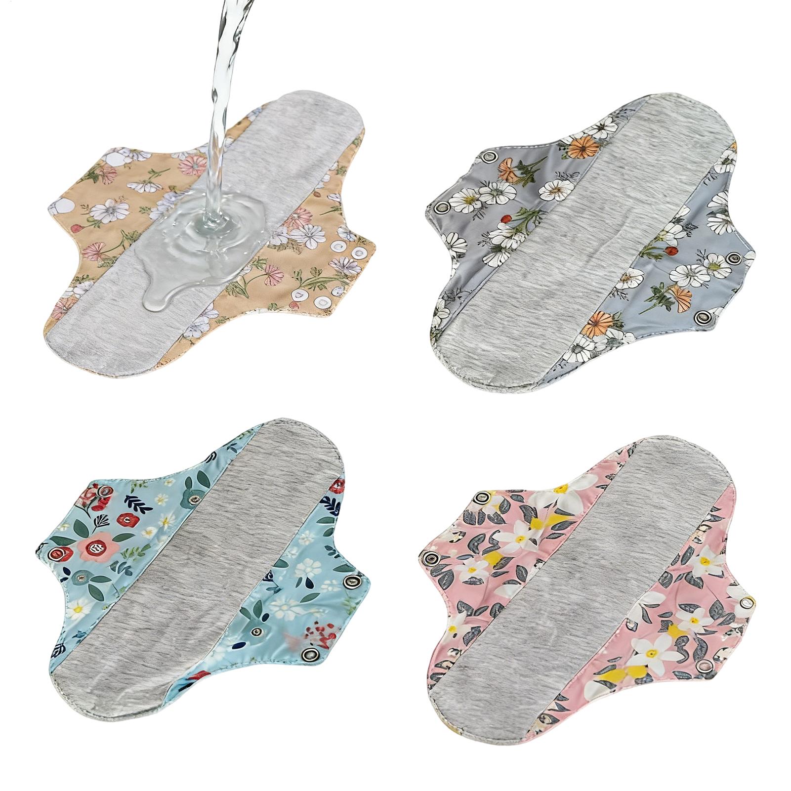 Sanitary Pads 4pcs Reusable Le - огляд і ціна Cloth Pad Reusable