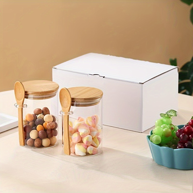 280ml Candy Jar, Biscuit Jar,  - огляд і ціна Bamboo Cutlery Travel